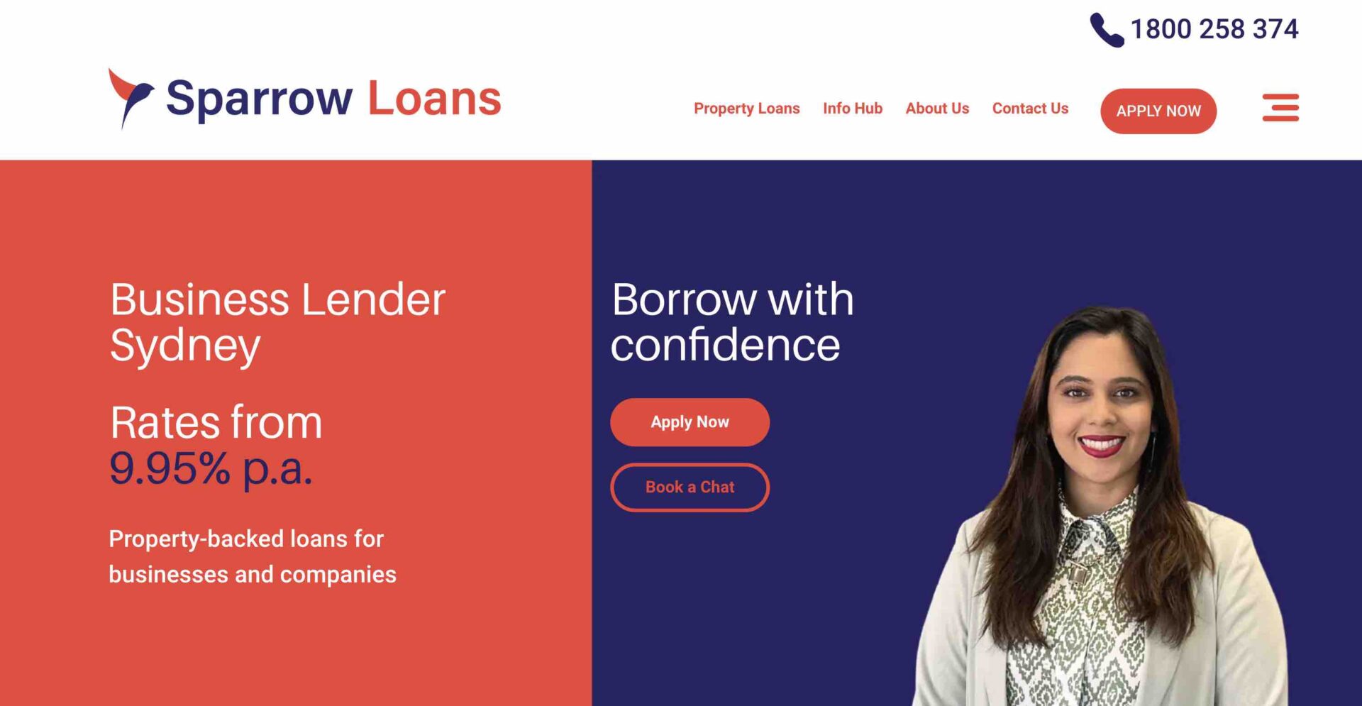 SEO case study - sparrow loans